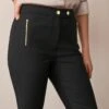 Next Zipped Detail Standard Tall - Broek - Black -Next b6215fa6217e441e862bca7b1616142e