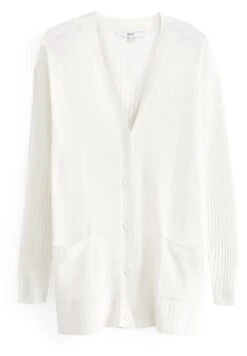 Next Sleeve Button Up Standard - Vest - White -Next b7a206a9228e43b394c342d16711ce83