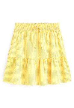 Next Standard - A-Lijn Rok - YellowWhite Stripe -Next b85227a0e7ef4c73bdc9b9e04b767445