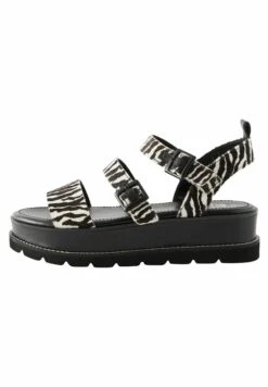 Next Forever Comfort Chunky - Sandalen Met Plateauzool - Zebra Print