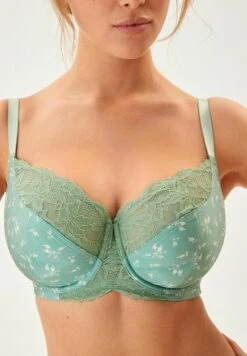 Next Dd Non Pad Full Cup - Beugel Bh - Green Print