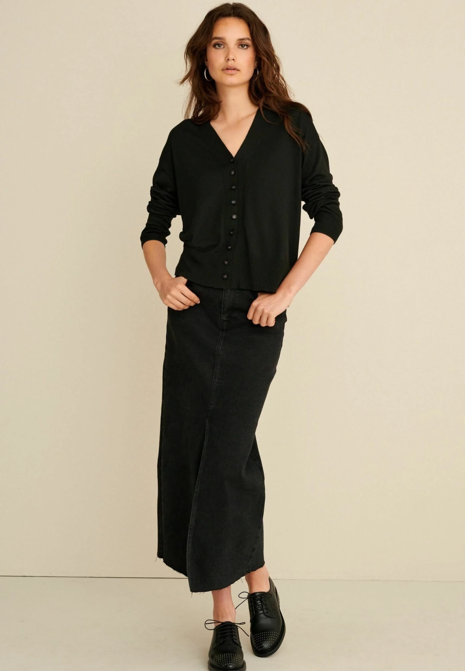 Next Button Up Standard Tall - Vest - Black 4 Next Button Up Standard Tall - Vest - Black - Afbeelding 2