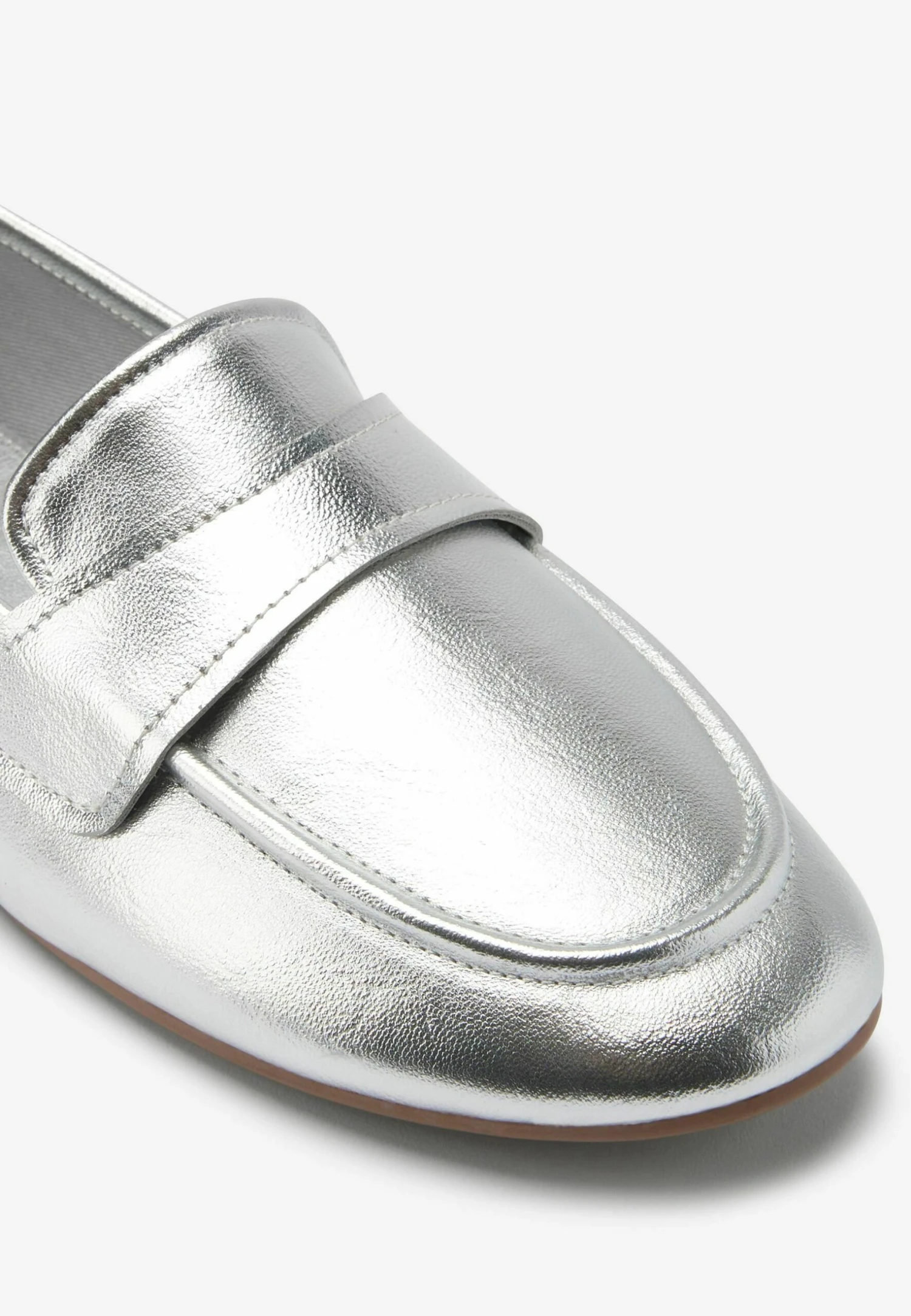 Next Slim Loafers - Instappers - Silver 8 Next Slim Loafers - Instappers - Silver - Afbeelding 6