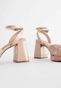 Next Forever Comfort Flare - Sandalen Met Plateauzool - Nude -Next bde3310058d247e68c6b30b0a7bdd61e