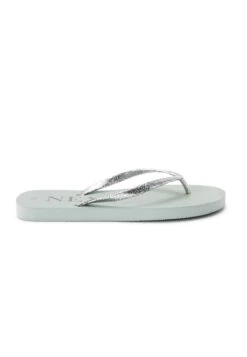 Next Embellished Toe Post Beach- Teensandalen - Silver