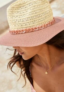 Next Chain Detail Panama Standard - Hoed - Natural