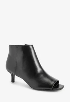Next Forever Comfort Open Toe Kitten Heel Standard - Korte Laarzen - Black -Next c0565db6ea2249cca9f84ec07e4c9657