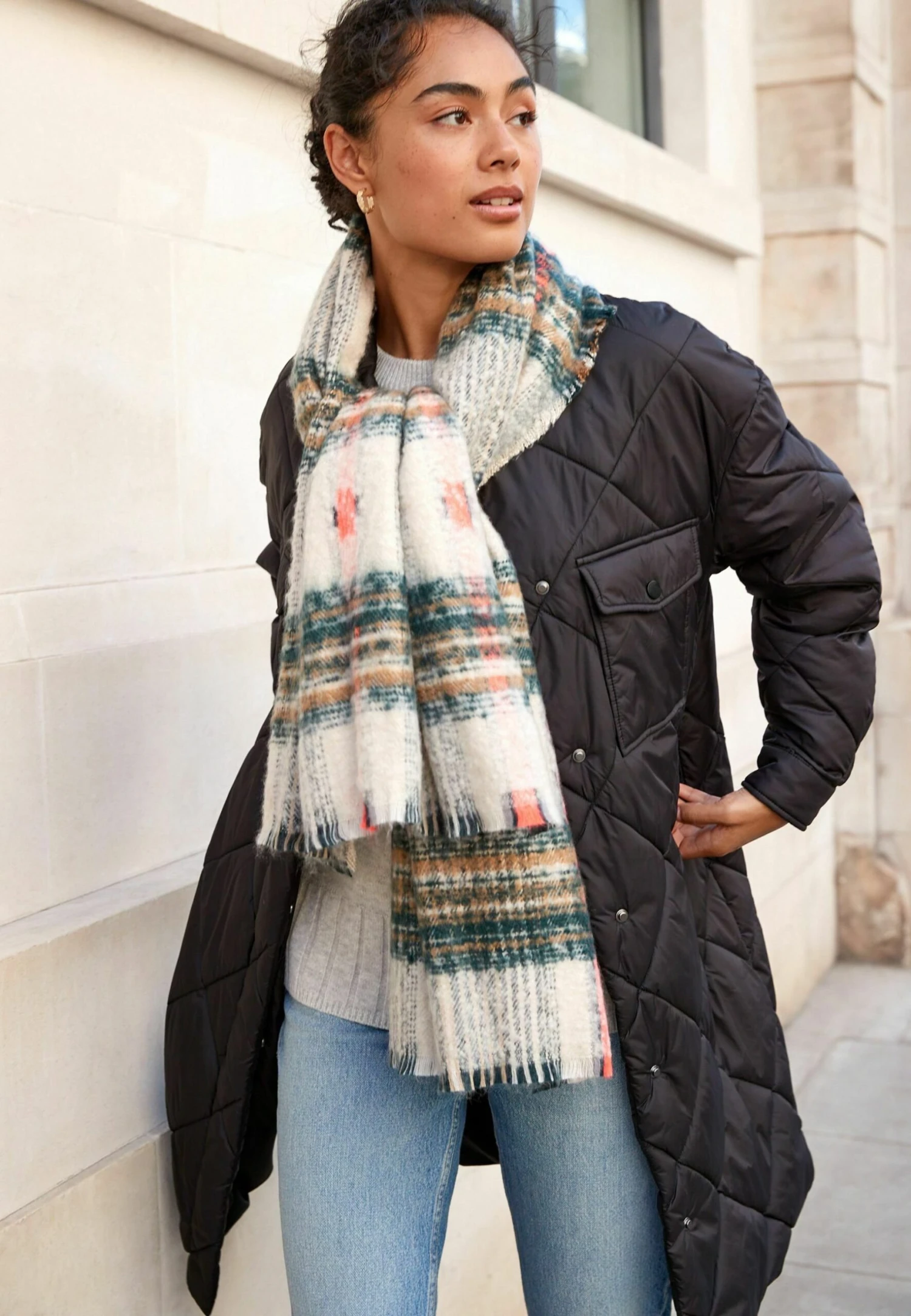 Next Sjaal - Coral Pop 3 Next Sjaal - Coral Pop