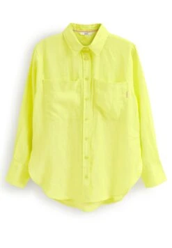 Next Long Sleeve Curved Standard - Overhemdblouse - Bright Yellow 7 Next Long Sleeve Curved Standard - Overhemdblouse - Bright Yellow -Next c24c2aa8e5054e17a2daa53e62b3f856
