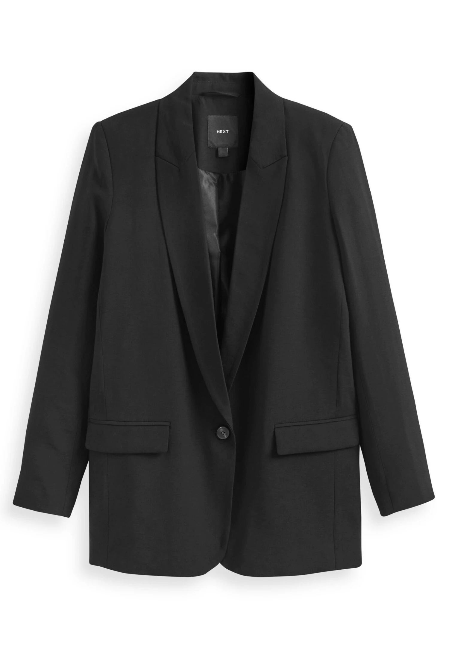 Next Single Breasted - Halflange Jas - Black 6 Next Single Breasted - Halflange Jas - Black - Afbeelding 4