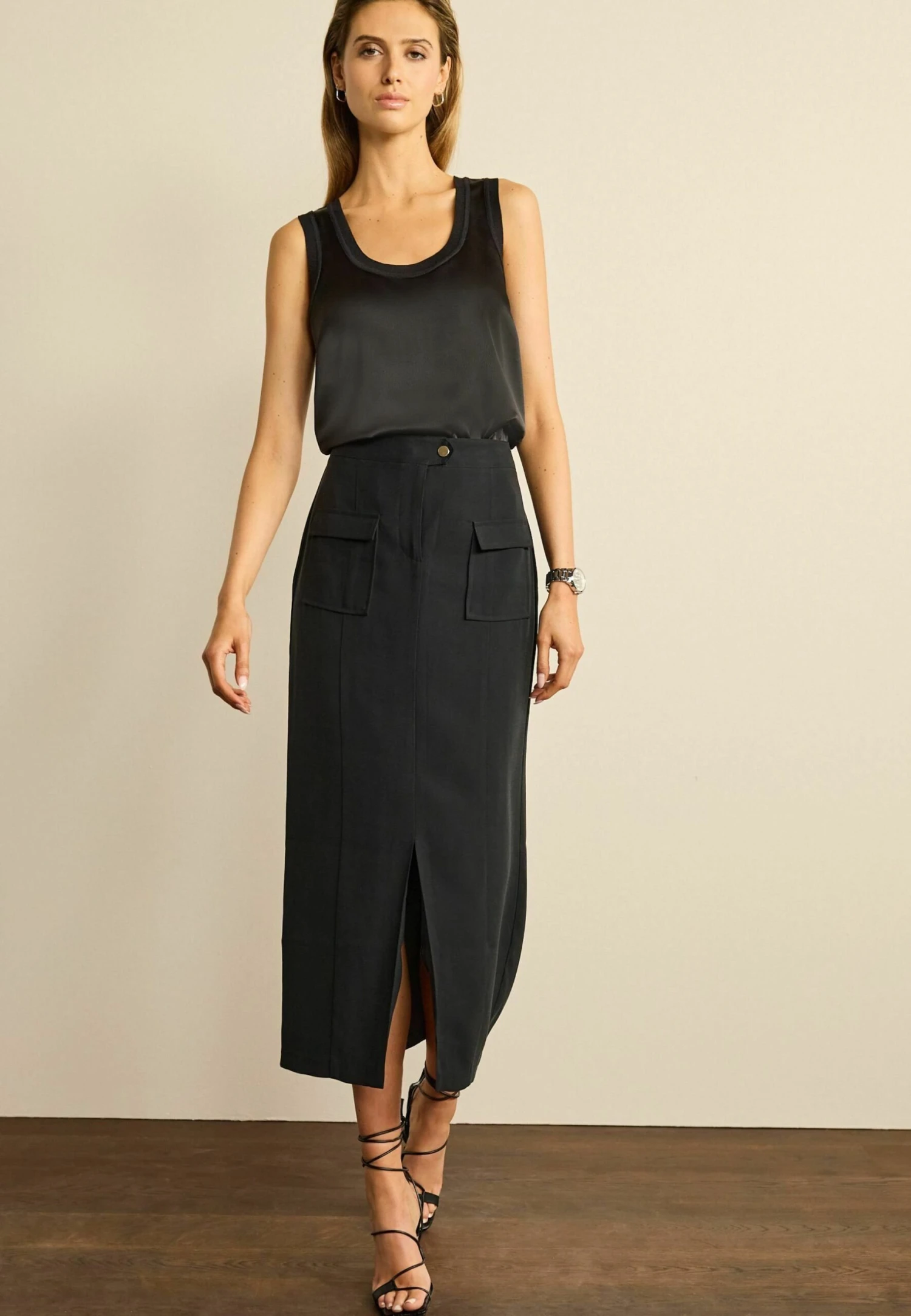 Next Tailored Utility Detail Standard - Maxirok - Black 3 Next Tailored Utility Detail Standard - Maxirok - Black