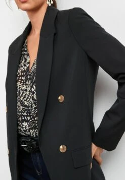 Next Halflange Jas - Black -Next c74b3896f730443f9ba3582673eca9fa