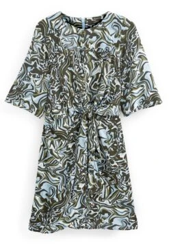 Next Twist Front Standard - Jurk - Blue Marble Print 11 Next Twist Front Standard - Jurk - Blue Marble Print -Next c75267e4821243cd877de584858f0e4d