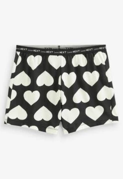 Next Set Standard - Pyjama - Black/White Heart -Next c79e52b24ce447bc8df2feb1928054ef