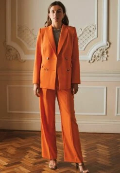 Next Tailored Double Breasted TexturedStandard - Blazer - Orange