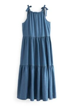 Next Maxi-Jurk - Mid Blue -Next cb0bb4bf0cfc4a748e042348d18c74f0