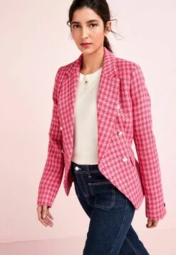 Next Boucle Fitted Standard - Blazer - Pink
