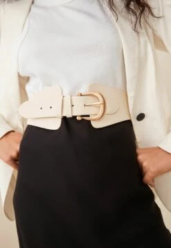 Next Wide Corset Style Standard - Tailleriem - Bone Cream