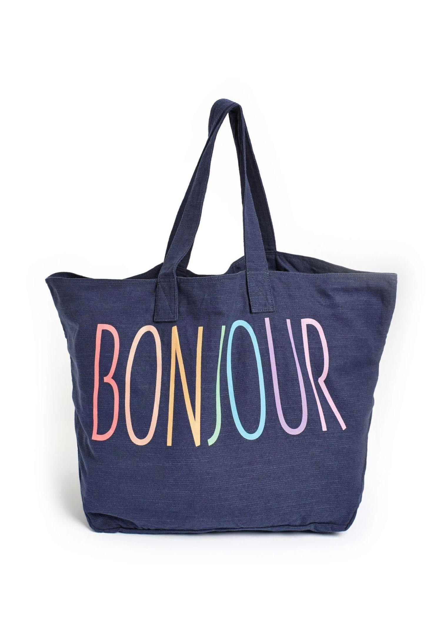 Next Bonjour Slogan Standard - Handtas - Navy 3 Next Bonjour Slogan Standard - Handtas - Navy