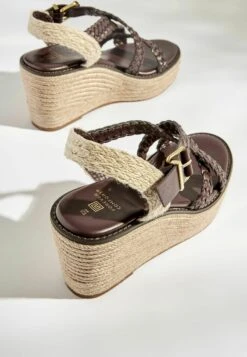 Next Forever Comfort Weave Strap Standard - Sandalen Met Sleehak - Chocolate Brown 9 Next Forever Comfort Weave Strap Standard - Sandalen Met Sleehak - Chocolate Brown -Next ce2b33731a794041bc653407bc315234