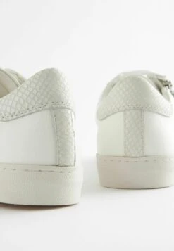 Next Signature Side Zip- Sneakers Laag - White -Next cea285676dc84506a5ad8e2f223472bb