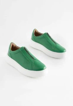 Next Forever Comfort Signature Standard - Sneakers Laag - Green -Next d15655f0c66c47d3b053e6d0270da902