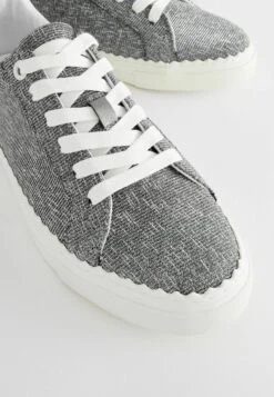 Next Forever Comfort Scallop Detail Standard - Sneakers Laag - Metallic -Next d216abdec51d4850b3f84cb7180515ba