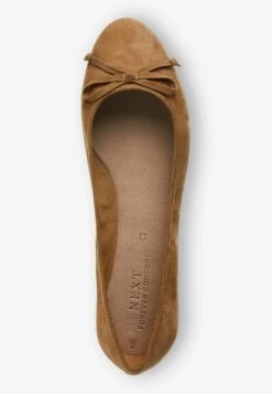 Next Forever Comfort Round ToeStandard - Ballerina'S - Camel -Next d25252cb0d5a4929a74517ae2131ee34