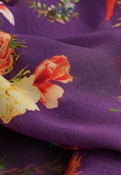 Next Wrap MidiStandard - Maxi-Jurk - Preen Purple Floral Stripe -Next d31d62dd87a4421da8a2fd25fe1bc5af