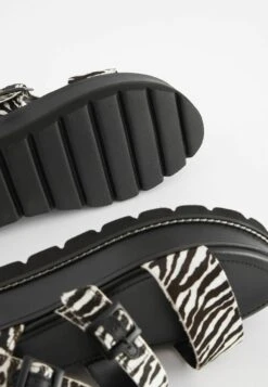 Next Forever Comfort Chunky - Sandalen Met Plateauzool - Zebra Print -Next d37f8a28c3634a82b2eb0b24e54753a3
