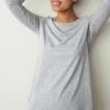 Next Longline Long Sleeve Standard - Longsleeve - Grey