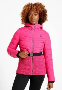Next Hit The Slopes Premium Belted - Outdoorjas - Pink