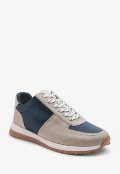 Next Forever Comfort Standard - Sneakers Laag - Grey Navy Blue -Next d4b083e3875d4a7b93cbffa115c1387f
