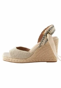 Next Forever Comfort Crochet Wrap Standard - Sandalen Met Sleehak - Natural -Next d5d82d088e72459582db6ff415fc492e