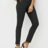 Next Elastic Back Zip Detail - Broek - Black -Next d6ea8a9937ee4c8292db259045a437b3