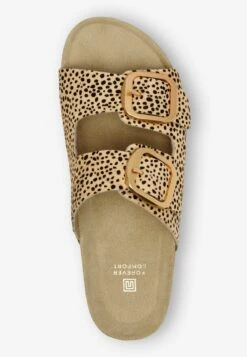 Next Double Strap - Muiltjes - Animal -Next d7cae4f779fb4dd599a2b72f83d1d5e2