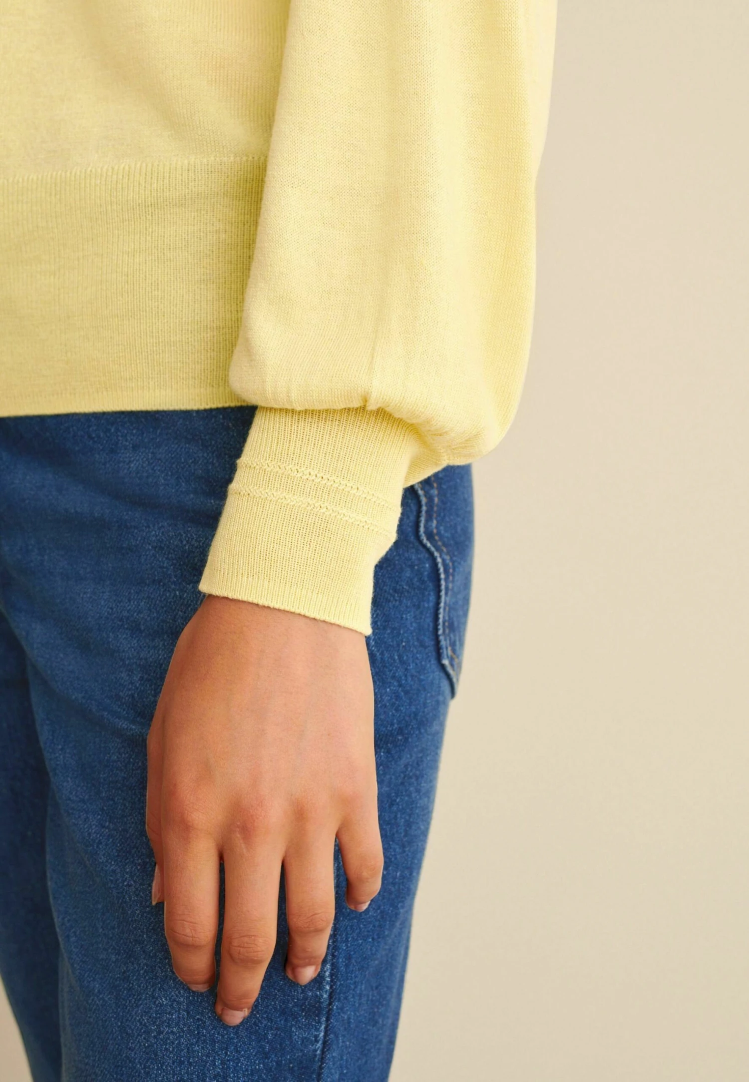 Next Crew Neck Standard - Trui - Yellow 6 Next Crew Neck Standard - Trui - Yellow - Afbeelding 4