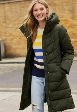 Next Shower Resistant Padded- Winterjas - Khaki Green