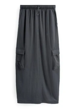 Next Cargo Drawstring Waist- Maxirok - Charcoal Grey -Next d8b78f61364b4f0eb52c841f14caddce