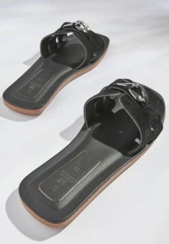 Next Forever Comfort Chain Detail Regular/Wide- Muiltjes - Black -Next da345e798267482eac0b2ca1ec4483c6
