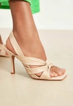 Next Signature Forever Comfort Twist Standard - Sandalen Met Hoge Hak - Bone Cream -Next da6c462de1d34b66a825167de8497e5a