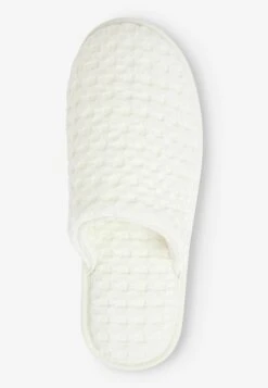 Next Waffle Standard - Pantoffels - White 8 Next Waffle Standard - Pantoffels - White -Next dab34a90ec5d43868a5e26da2f758a5f