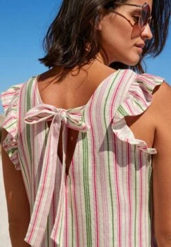 Next Tie Back Mini With Standard - Jurk - Ecru White Stripe 8 Next Tie Back Mini With Standard - Jurk - Ecru White Stripe -Next db0ba9a840664b0f93767752020ed3ad