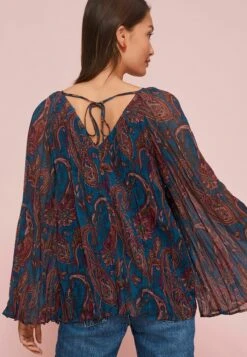 Next Long Sleeve Pleated Standard - Blouse - Blue 7 Next Long Sleeve Pleated Standard - Blouse - Blue -Next dfdddba47c854520b11a826fe004048b