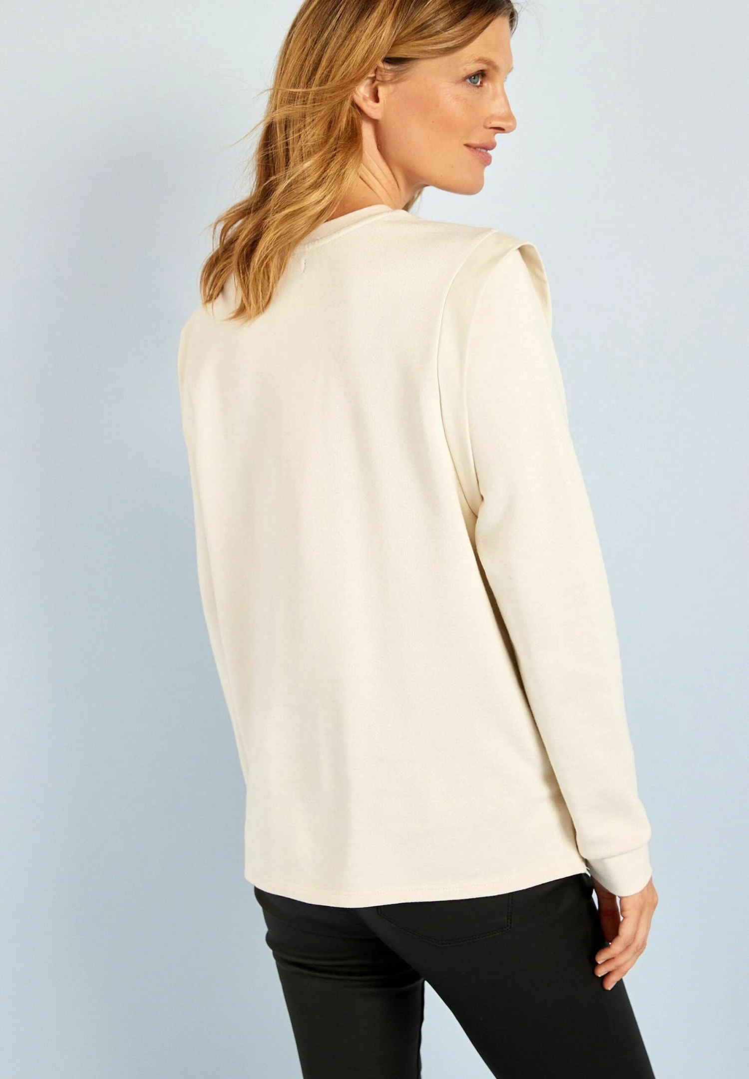Next Maternity Popper Side Standard - Sweater - Cream 3 Next Maternity Popper Side Standard - Sweater - Cream