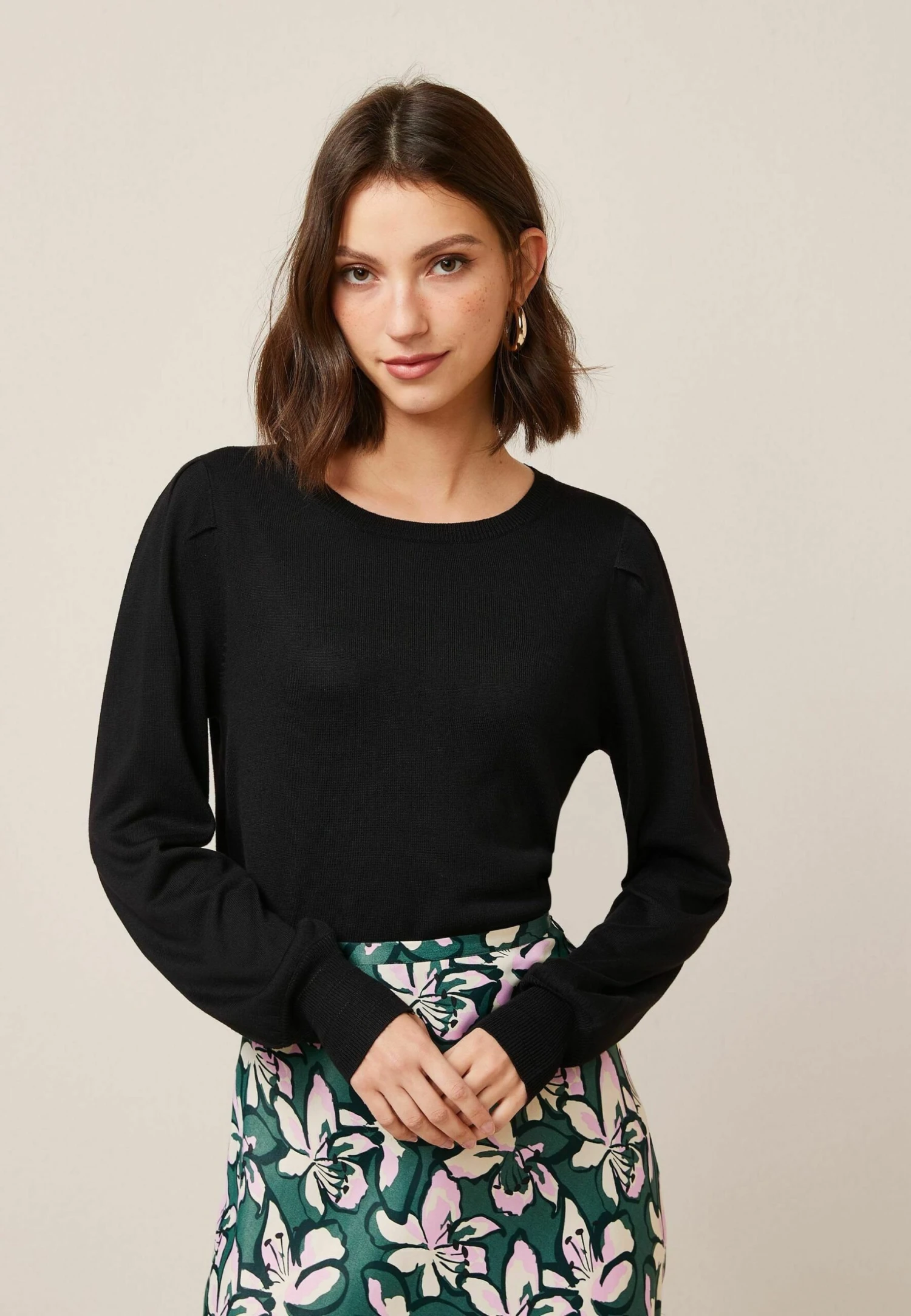 Next Crew Neck- Trui - Black 4 Next Crew Neck- Trui - Black - Afbeelding 2