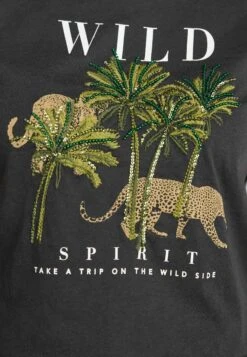 Next Short Sleeve Crew Neck - T-Shirt Print - Charcoal Grey Graphic -Next e0e9c470040c441cb853506700a9bcc9