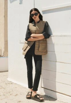 Next Quilted Petite Petite - Bodywarmer - Neutral