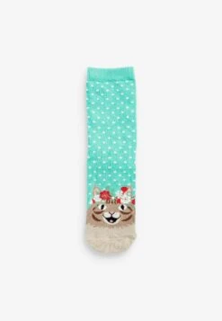 Next Flower Garland Dogs Ankle 4-Er-Pack - Sokken - Blue -Next e383f5391a23411f86594af89a2dc581