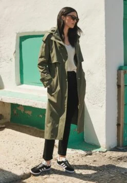 Next Lightweight Shower Resistant - Parka - Khaki Green